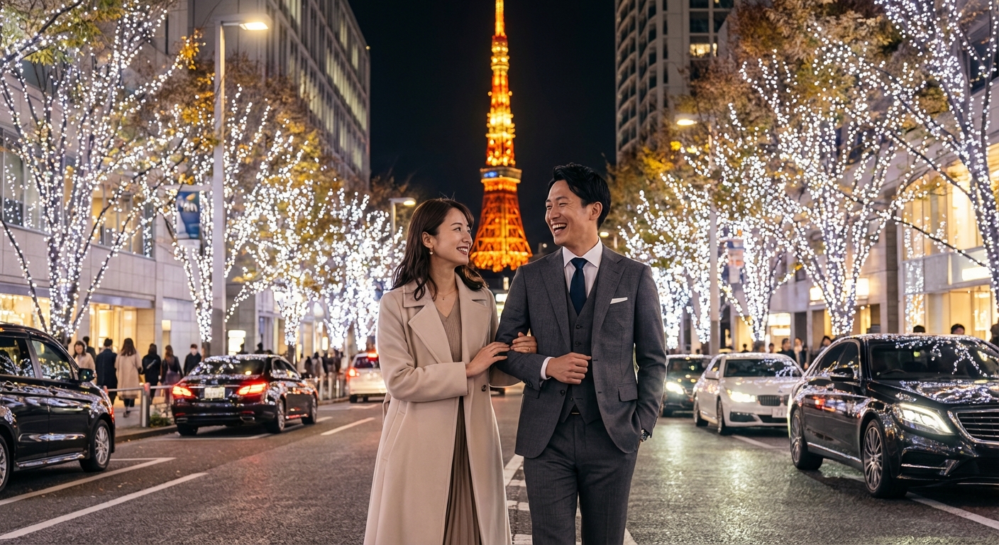 赤坂・六本木で綴る、煌めく夜景とクラシックな美食を愉しむ至高のアニバーサリーデート