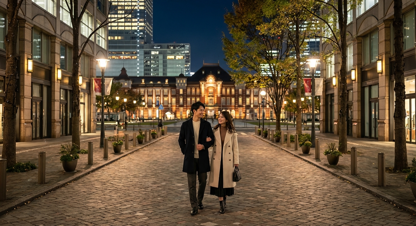 都会の煌めきと歴史に抱かれて。丸の内・日比谷で過ごす大人の至福ナイトデート