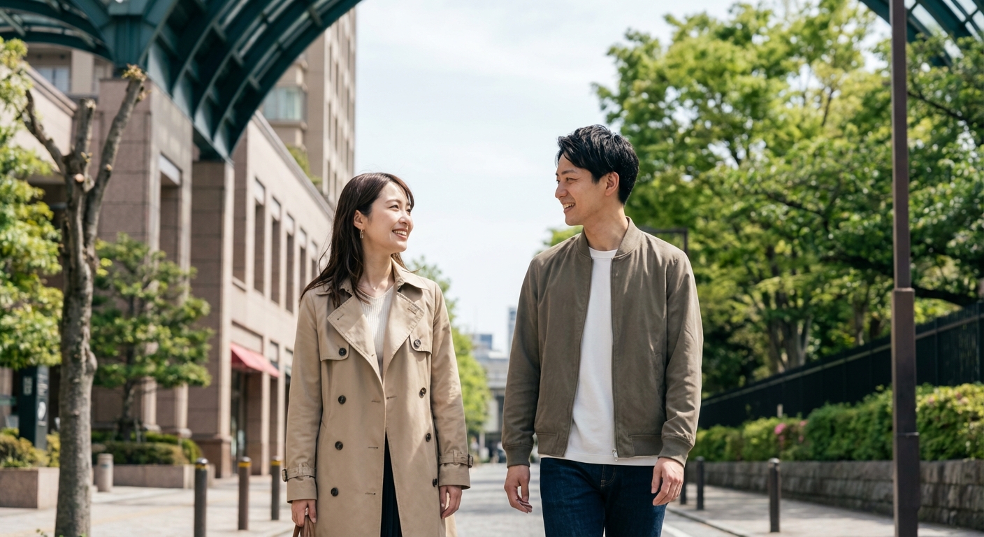 恵比寿から広尾へ、緑と光が彩る大人の散歩デート〜特別な時間を紡ぐ洗練コース〜