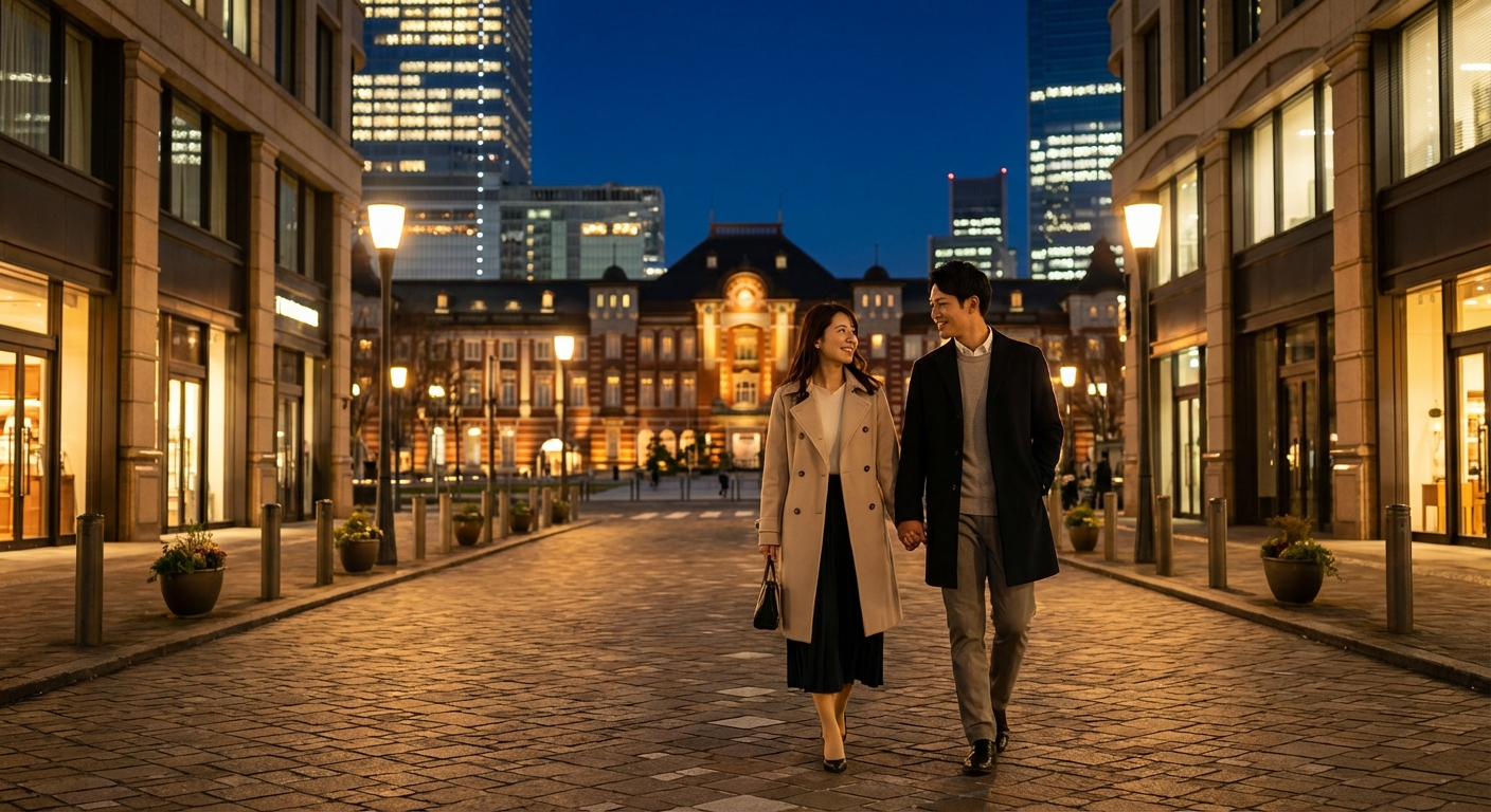 クラシックな街並みに酔いしれる。丸の内から日比谷へ、洗練された大人の夜を愉しむ。