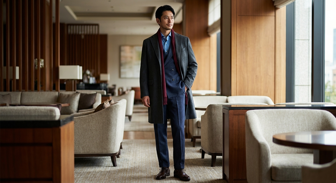 揺るぎない品格を纏う。ゼニア『トロフェオ』が導く冬の英国伝統エグゼクティブ・スタイル