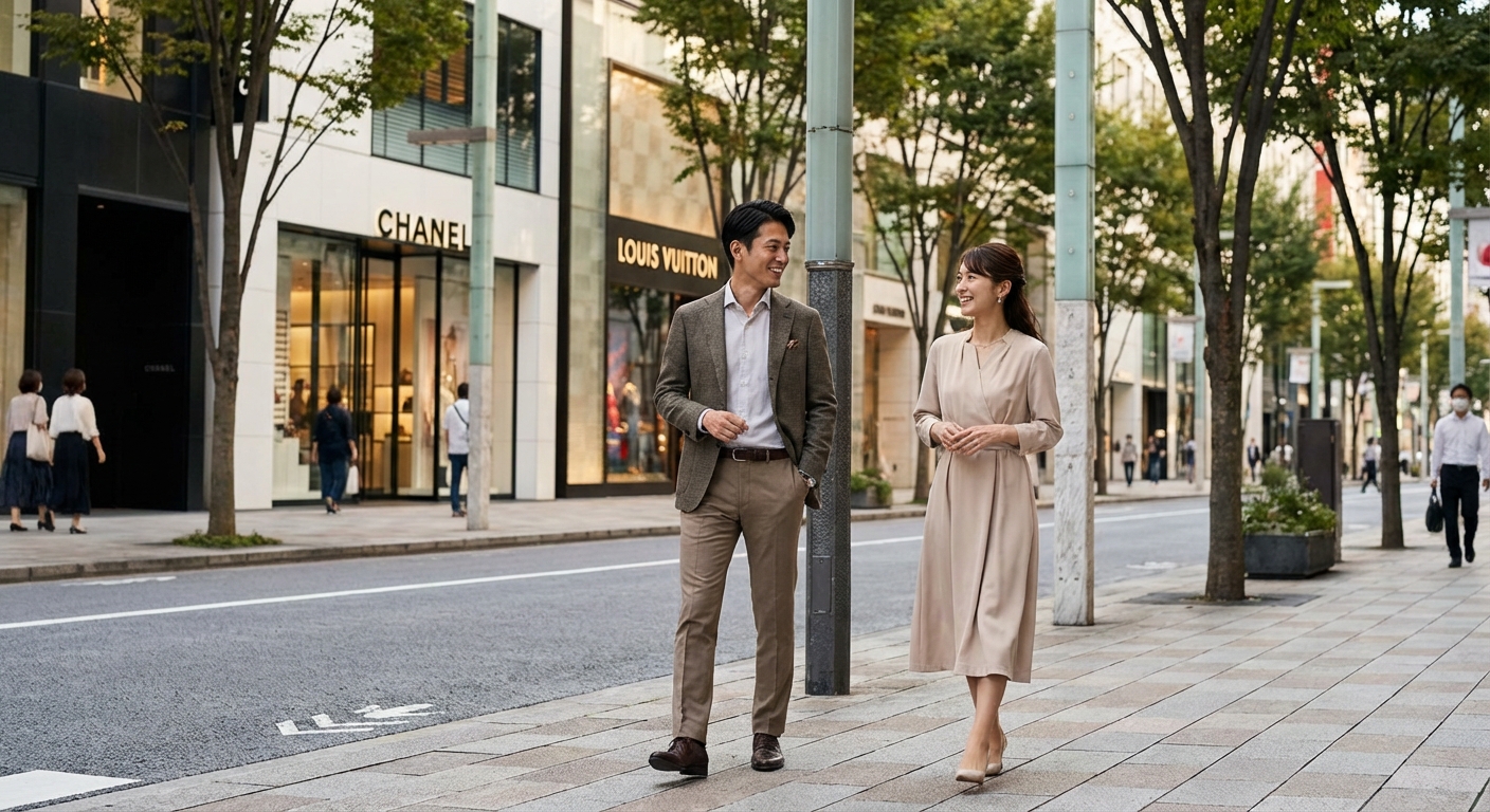 銀座で祝う大人の昼下がり記念日。上質感と開放感を楽しむ贅沢散歩