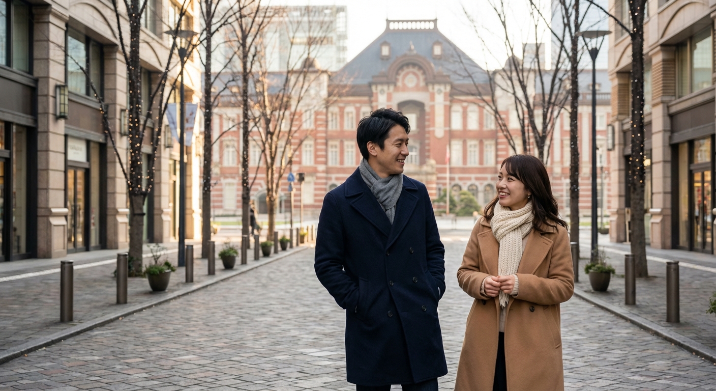 冬の凛とした空気と輝きを。朝から始める丸の内・大人の贅沢ウィンターデート