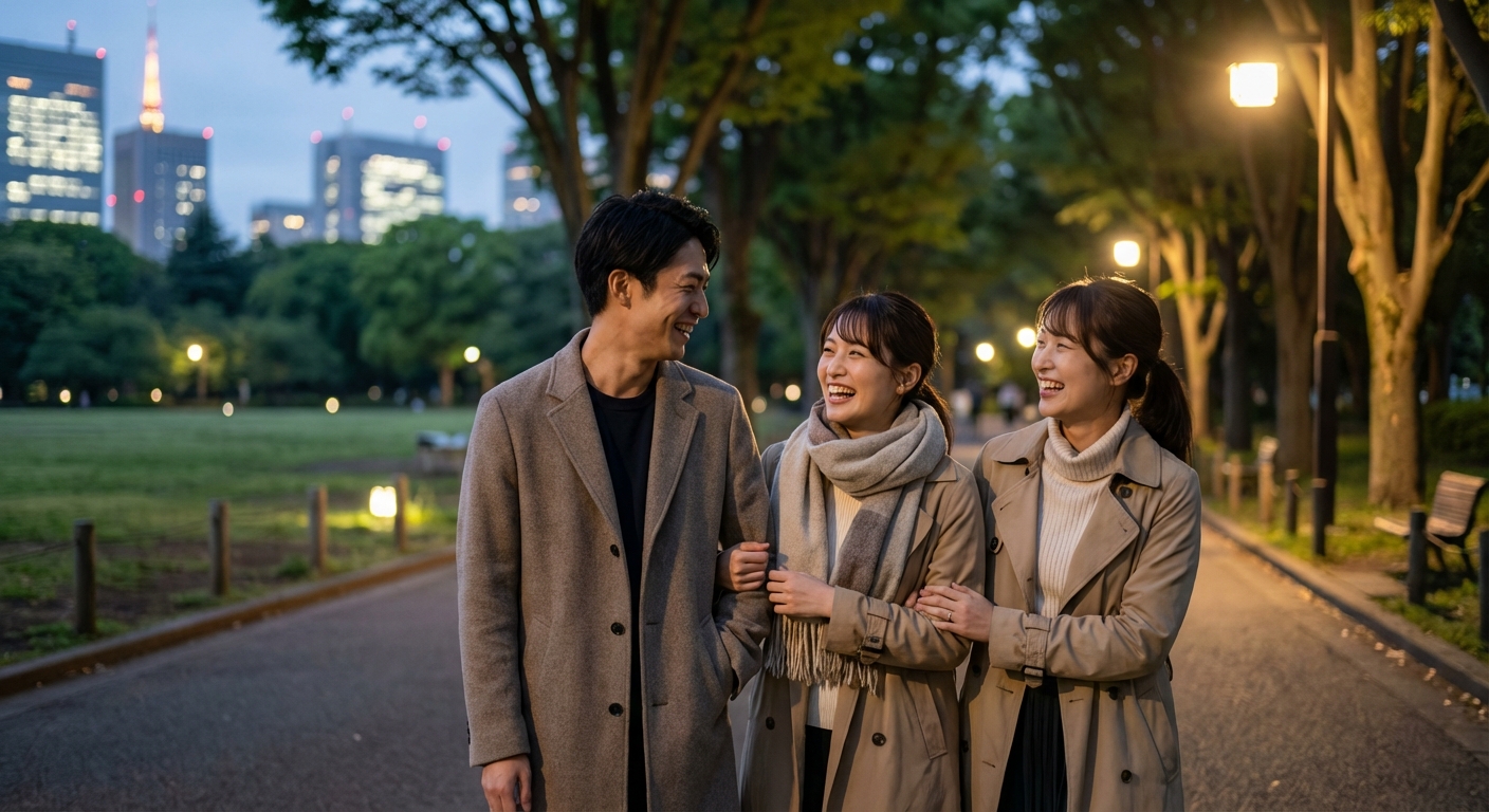 都会の森に癒やされる。代々木から奥渋を巡る大人のリフレッシュ夜散歩