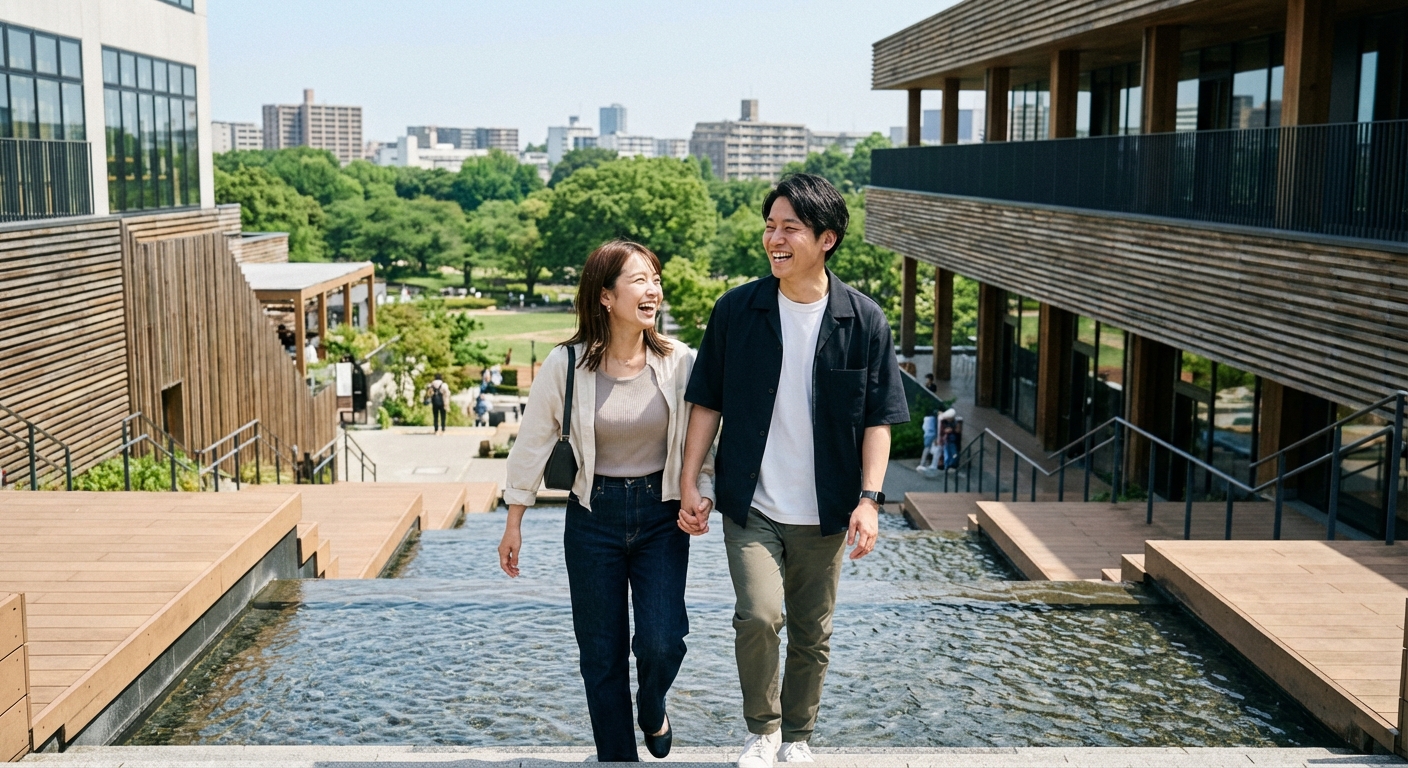 立川で過ごすアクティブな記念日！自然とアートを巡る大人のピクニックデート