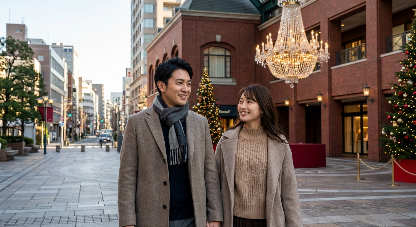 冬の恵比寿で楽しむ静かな朝。バカラの煌めきと温かいカフェ巡り