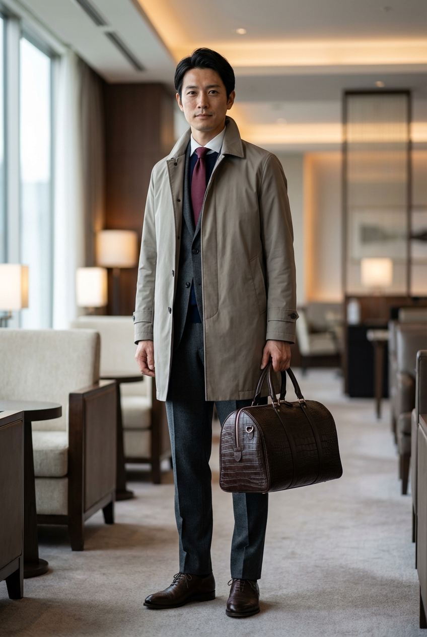 都会の喧騒を優雅に駆ける、品格と機能が共鳴するモダン・トラベラーの矜持